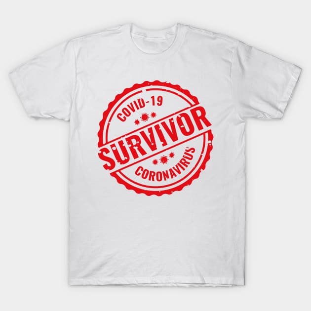 Covid Survivor T-Shirt by Tamie